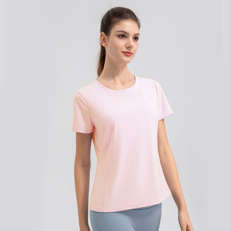 SKL-YD32235 QUICK DRY ROUND NECKLINE SHORT SLEEVE