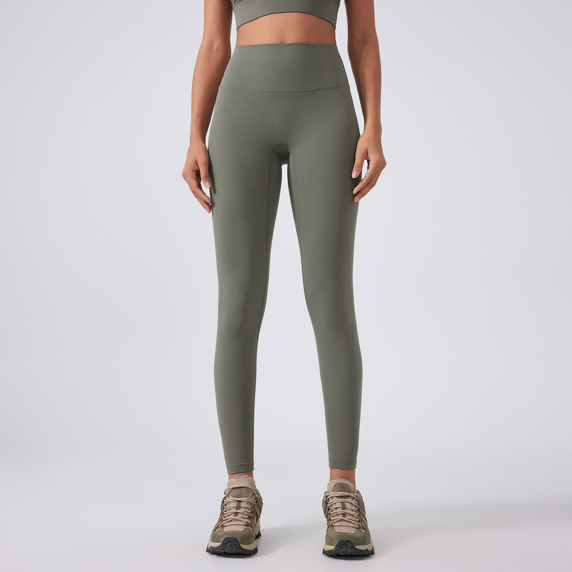 Butt-lifting Tight Solid Color Yoga Leggings D19108