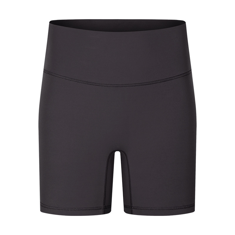 Soft Material Solid Color Yoga Shorts