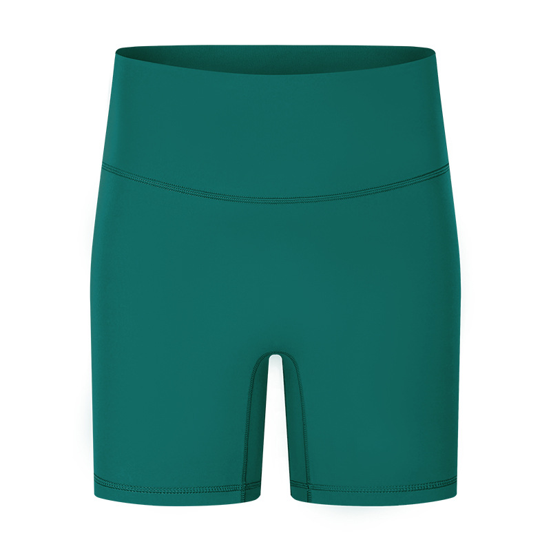 Soft Material Solid Color Yoga Shorts