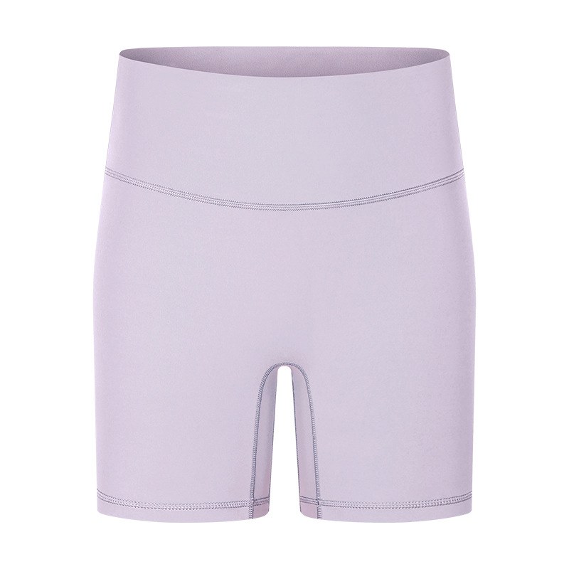 Soft Material Solid Color Yoga Shorts