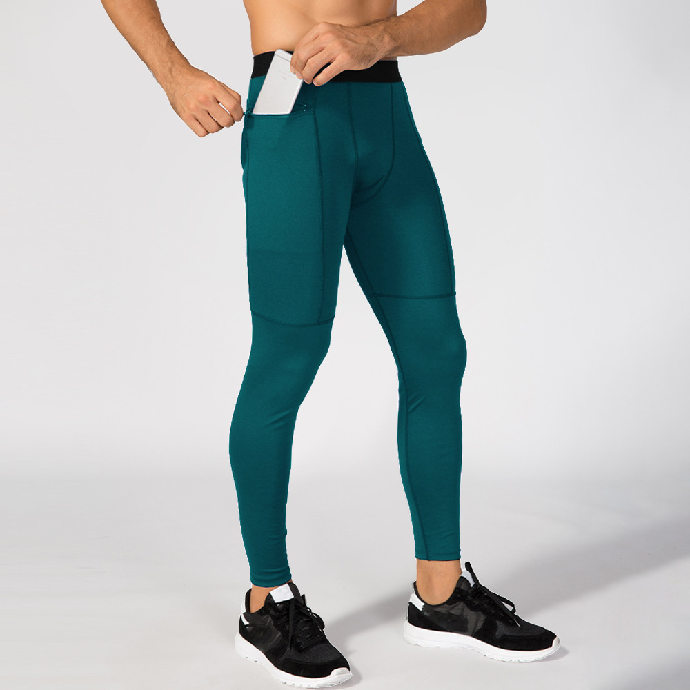 Men's Fitness Pants With Zipper Pocket 1070