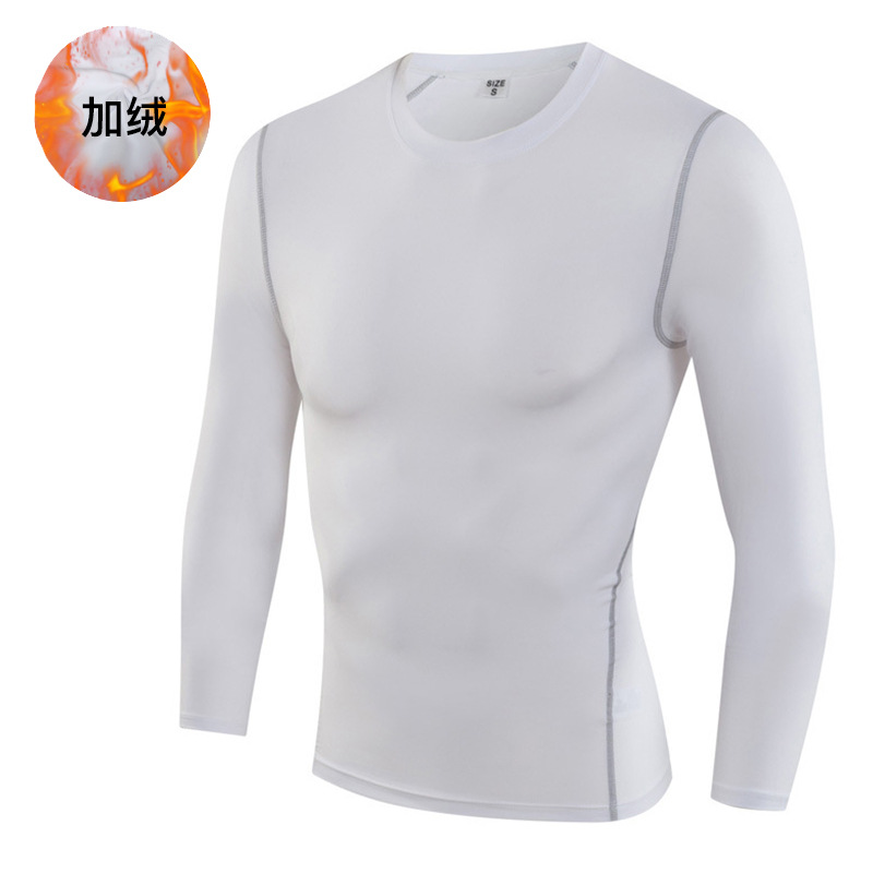 Men's PRO Velvet Fitness Long Sleeve Shirt 1021