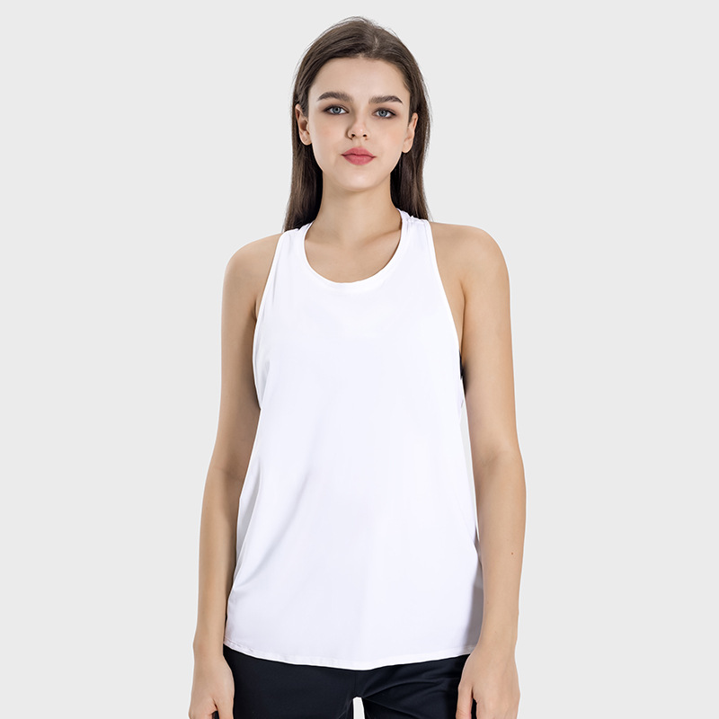 Nude Sleeveless Athletic Tank Top DSS101