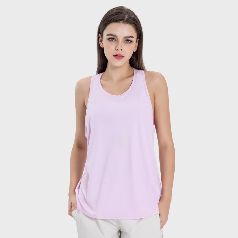 Nude Sleeveless Athletic Tank Top DSS101