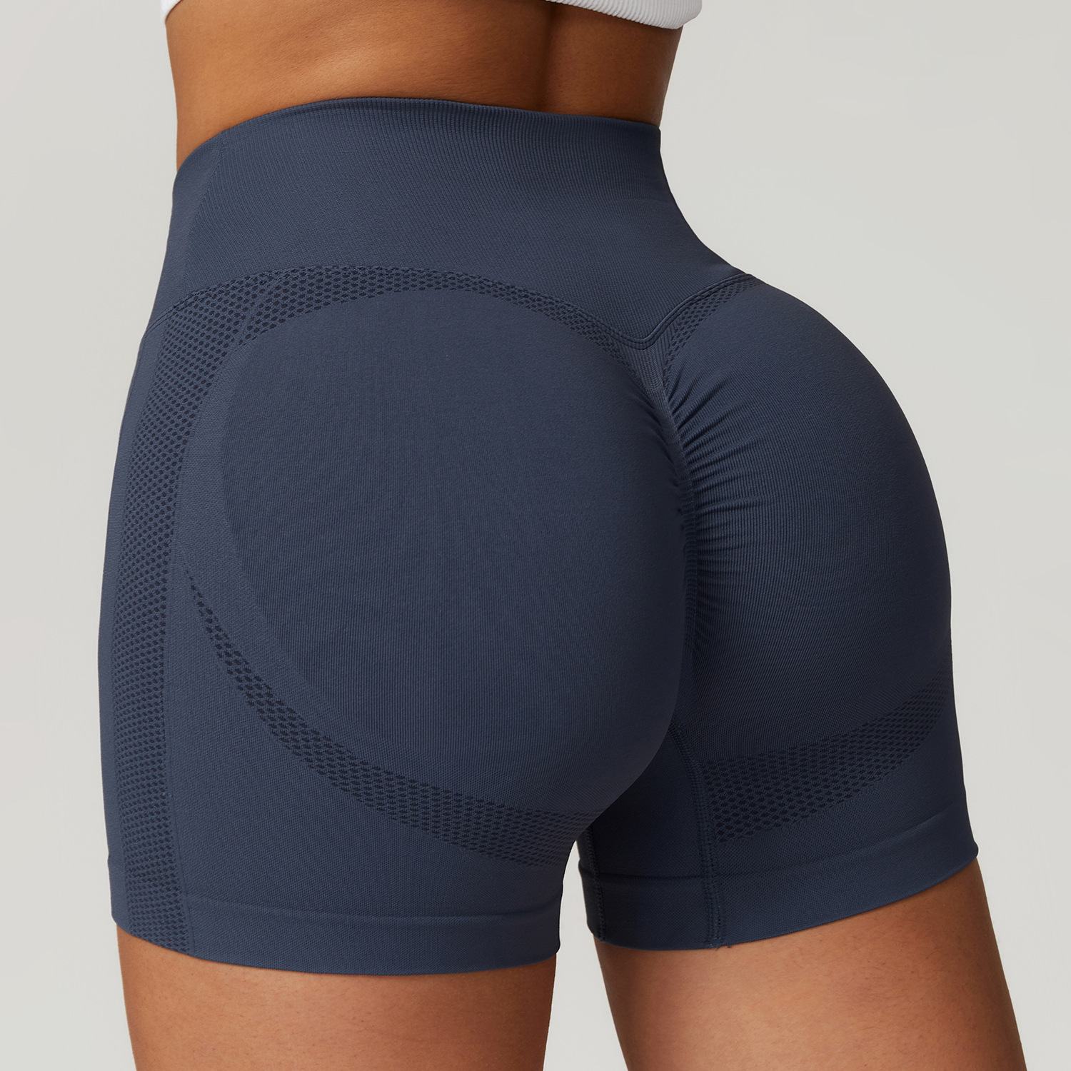 Scrunch Seamless Butt-Contour Yoga Shorts