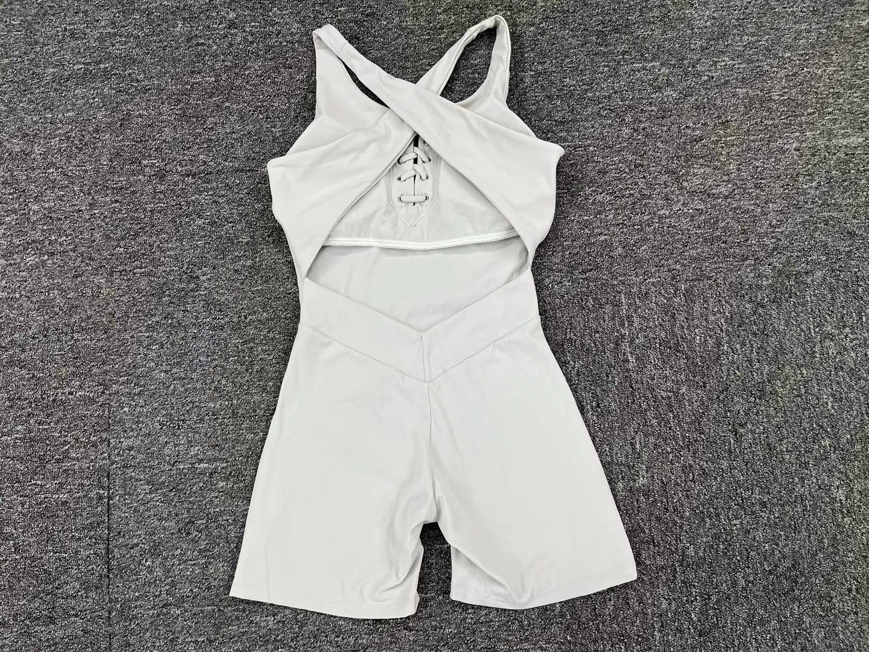 Tight Breathable Backless Sexy Quick-Drying Jumpsuit  QS20720