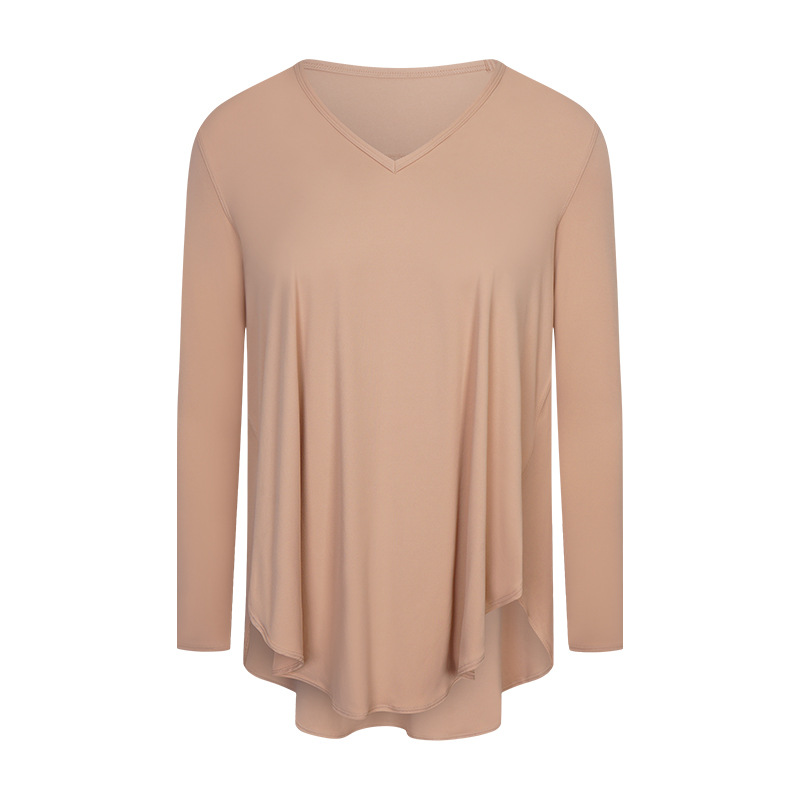 Nude Round Neck Tight Long Sleeves DS217