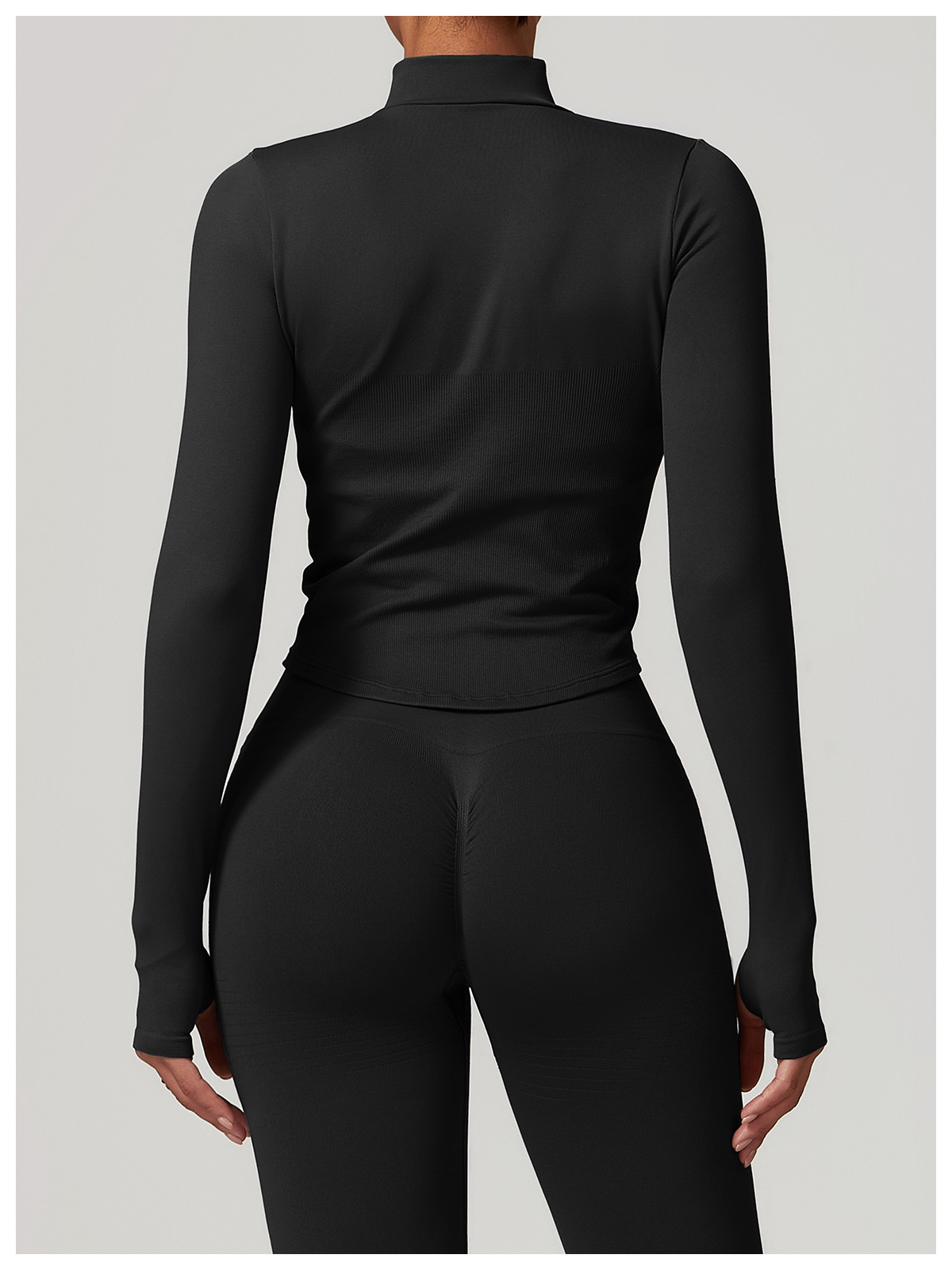 Seamless  Zip Down Yoga Jacket