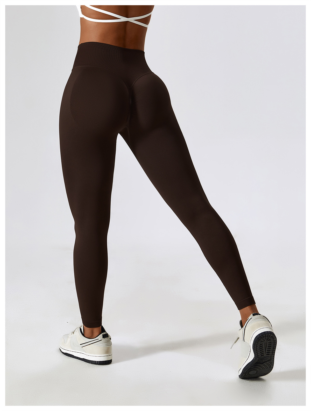 Scrunch Seamless V-Cut Yoga Leggings