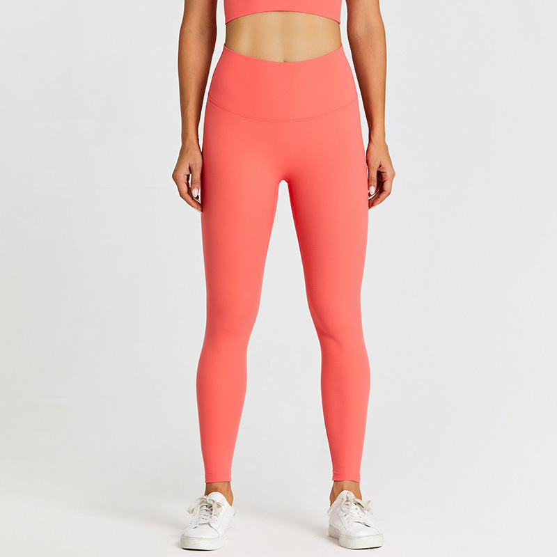 Coloful Women's No Embarrassing Lines High Waist Hip Lifting Leggings SKL-LQ2186