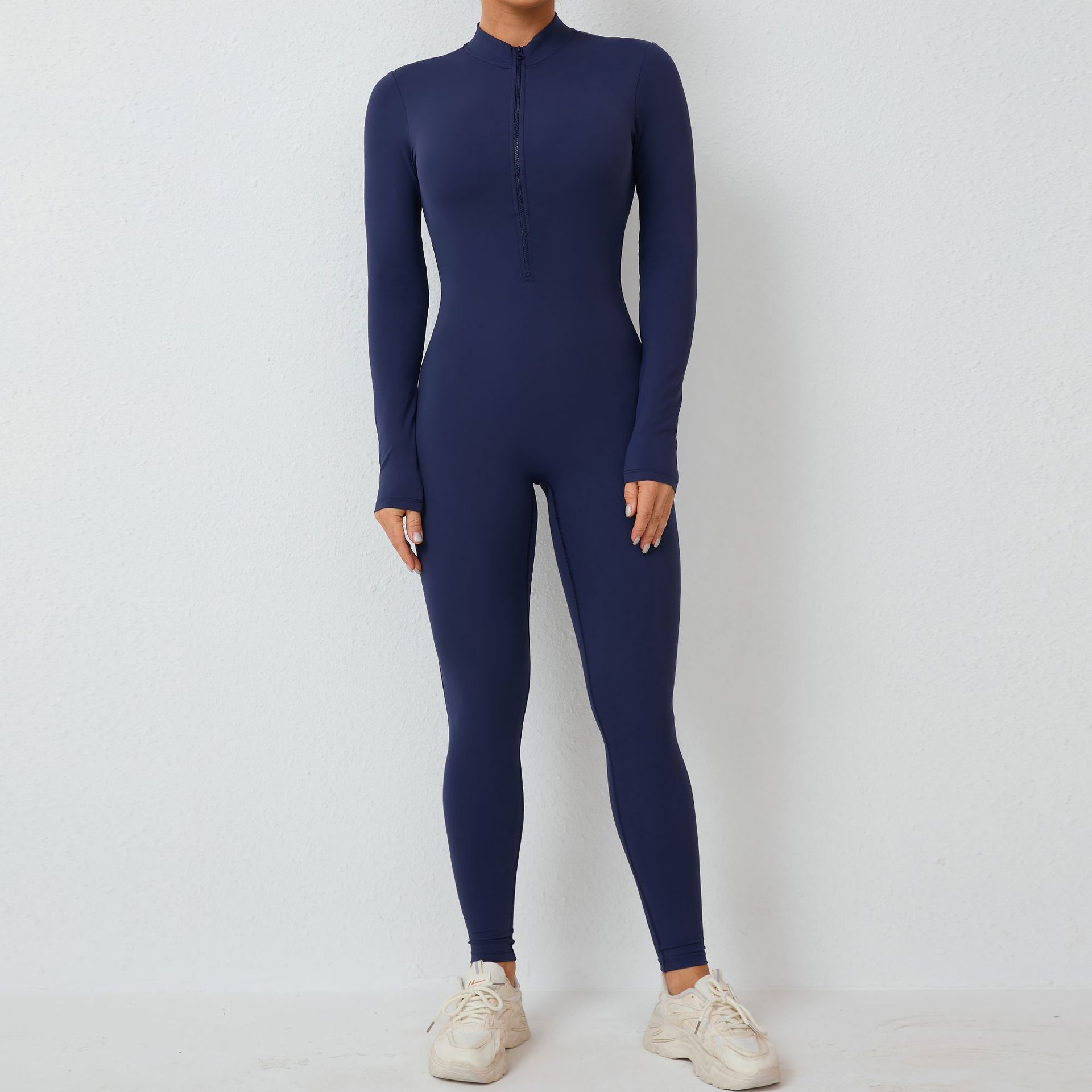 Winter Skinny Long-Sleeved Sports Jumpsuit  QS8308