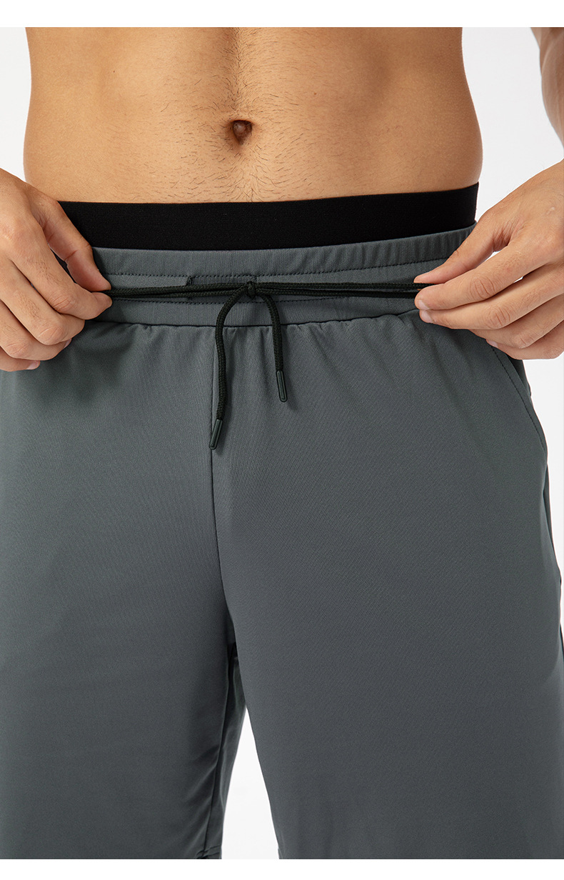 Men Sports Quick Drying Short With Two Waistband 21413