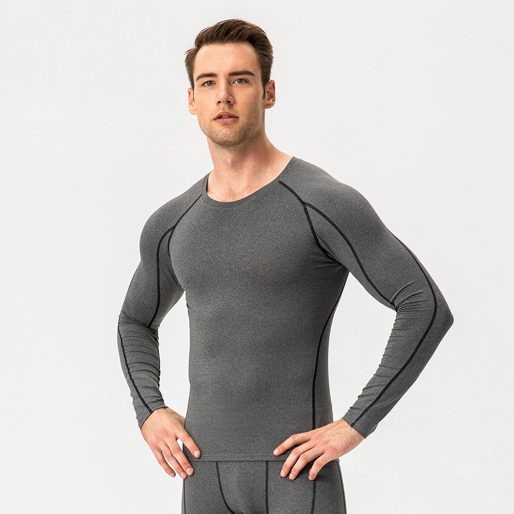 Men Fitness Gym Long Sleeve Shirt 1059