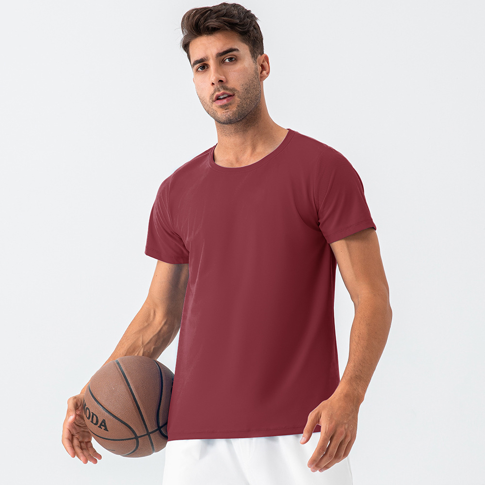 Summer Sports Nylon Short Sleeved Shirt For Men 21223