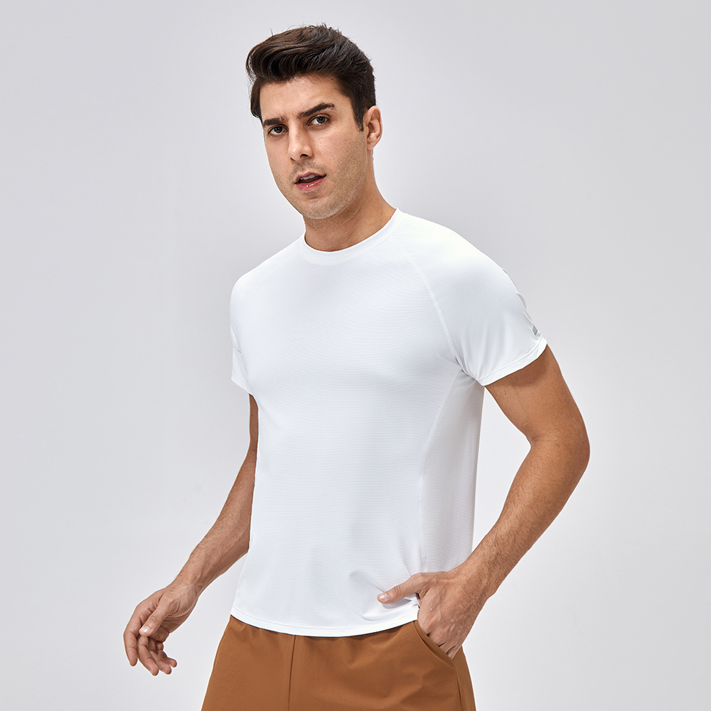 Men Sports  Quick Drying T-Shirt With Reflective 41230