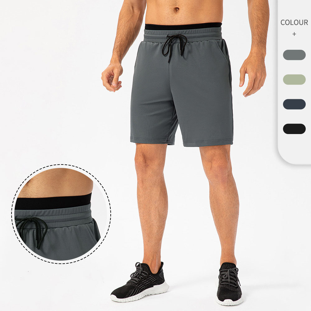 Men Sports Quick Drying Short With Two Waistband 21413