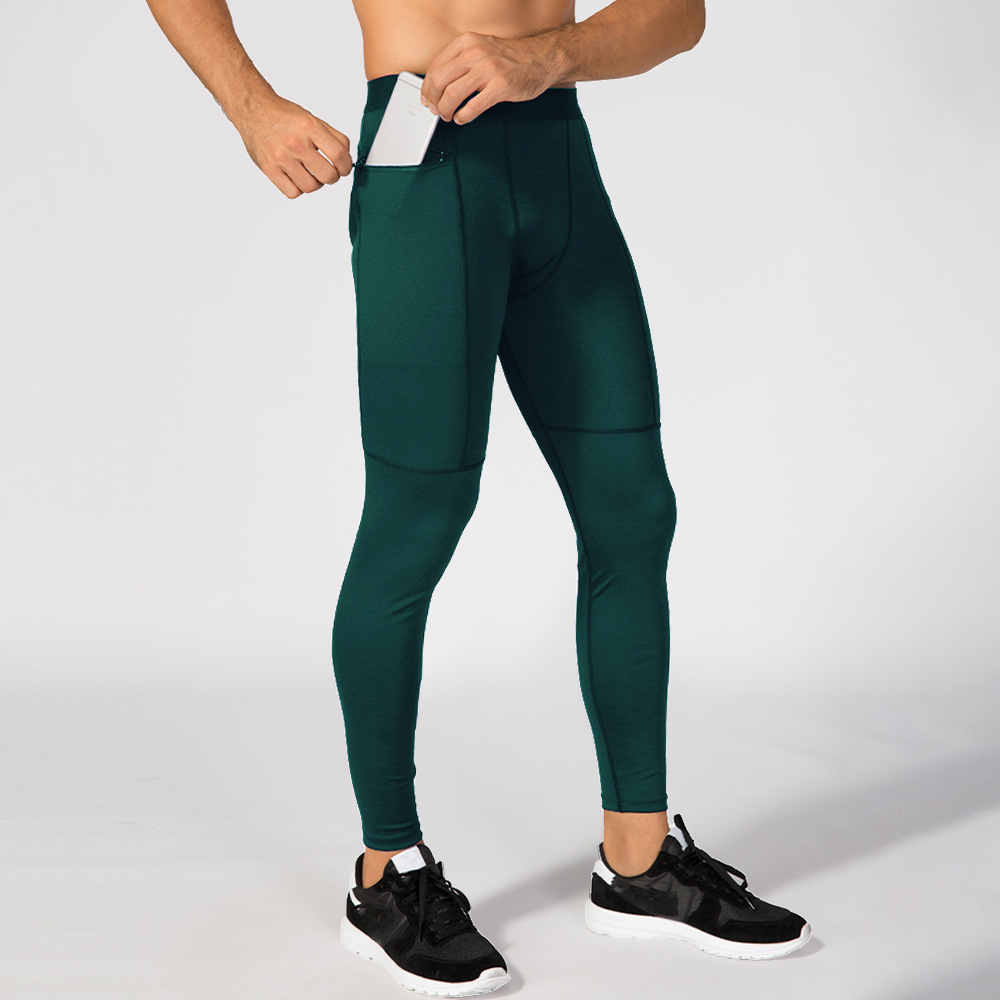 Men's Fitness Pants With Zipper Pocket 1070