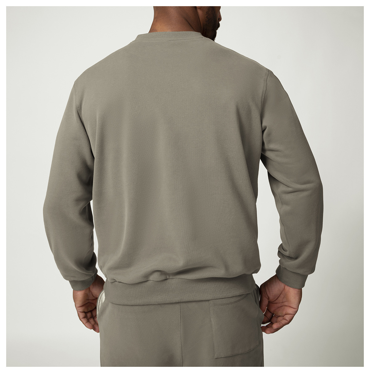 Solid Color Men Long Sleeve Sports Wear DWY1010