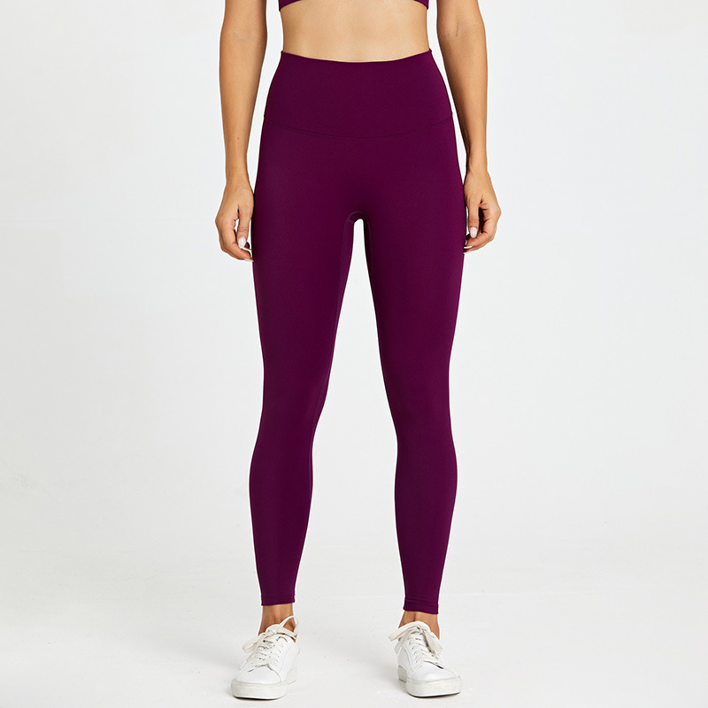 Coloful Women's No Embarrassing Lines High Waist Hip Lifting Leggings SKL-LQ2186