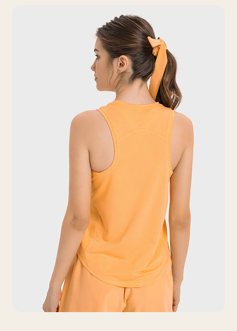 Breathable Sleeveless Quick Dry Yoga Tank Top DT332