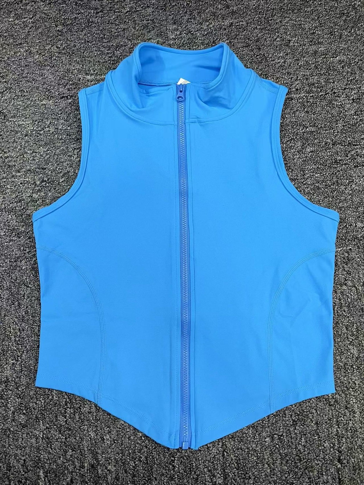 Sleeveless Stand Running Taining Quick-Drying Jacket Vest  QS62040