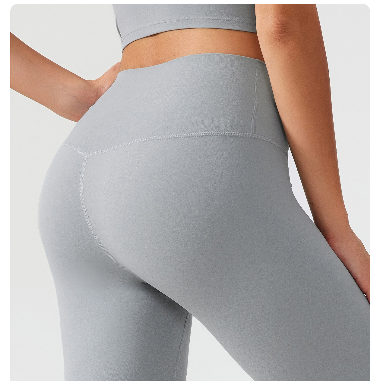 Free Size Nude Butt-lifting Fifth Pants Yoga Shorts AG004