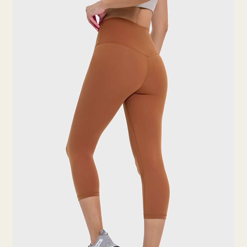 High Waist Solid Color Yoga Leggings DL065