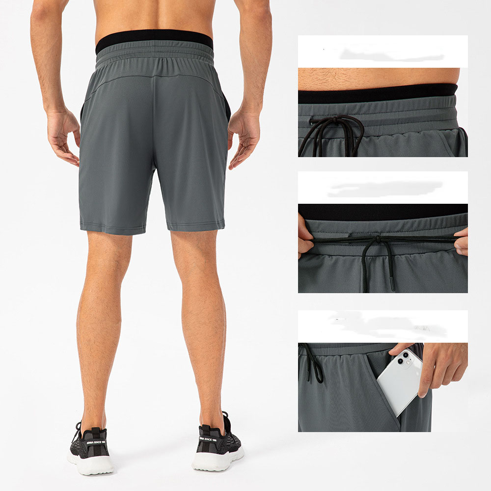 Men Sports Quick Drying Short With Two Waistband 21413