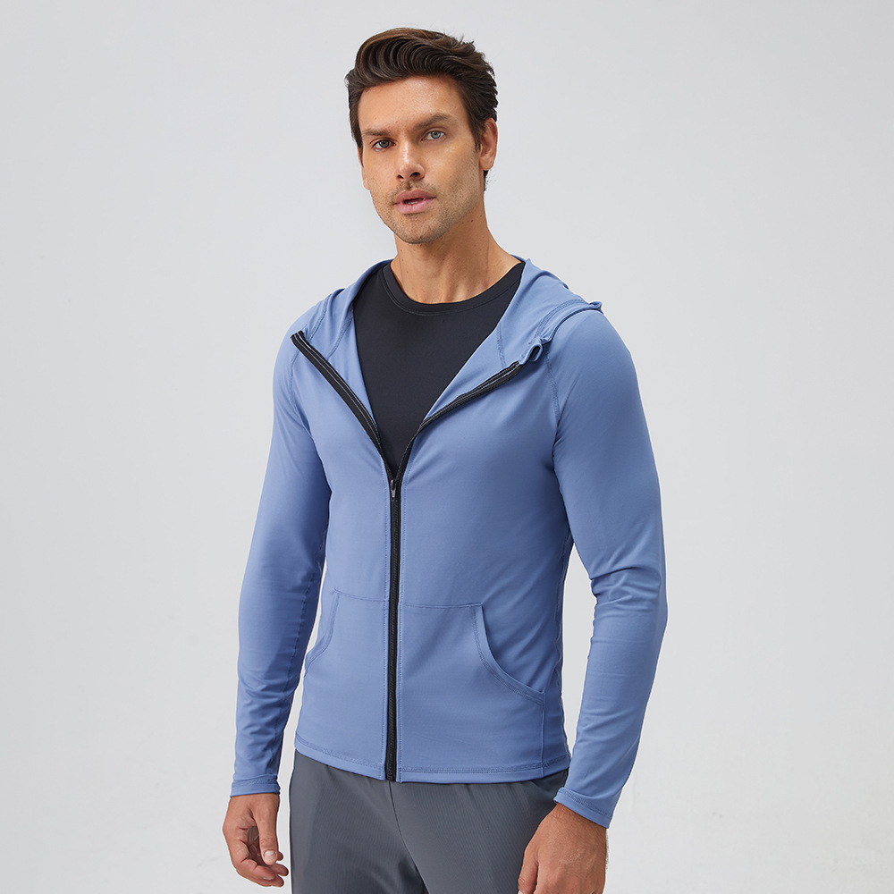 Men Sports Zipper Jacket With Pocket 31610