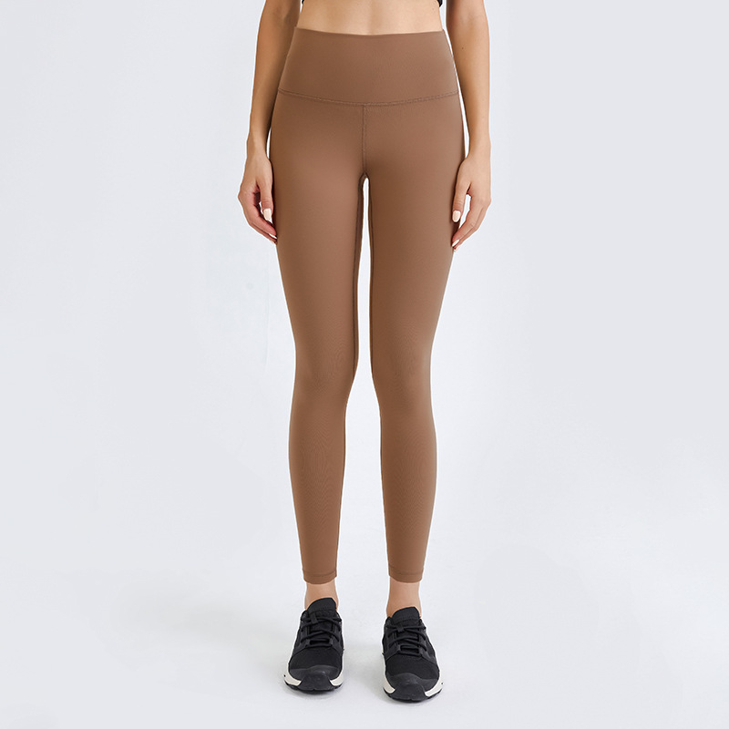 Brushed Nude High Waist Hip Lifting Yoga Leggings DL144