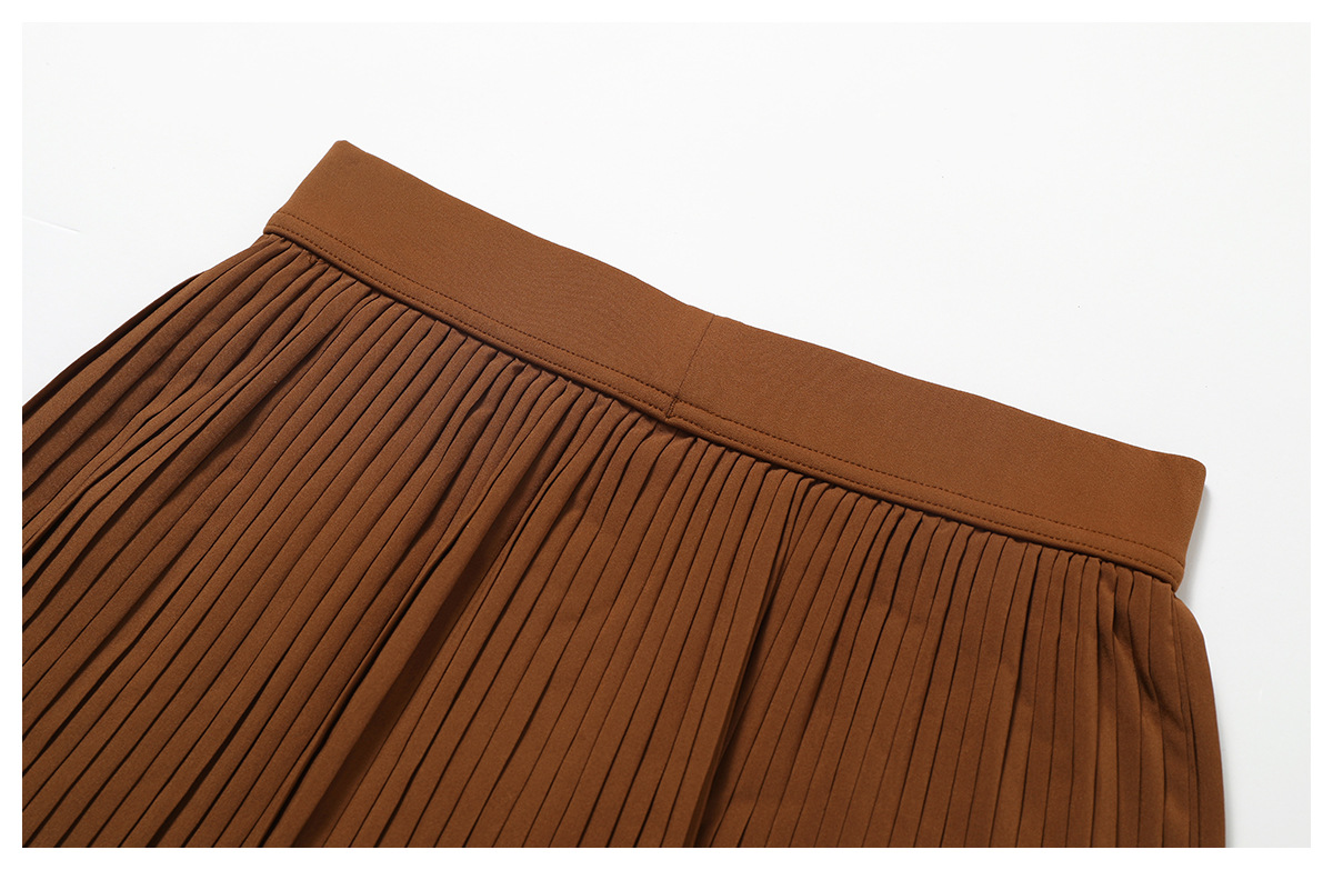 Soft Fabric Pleated Tennis Skirt