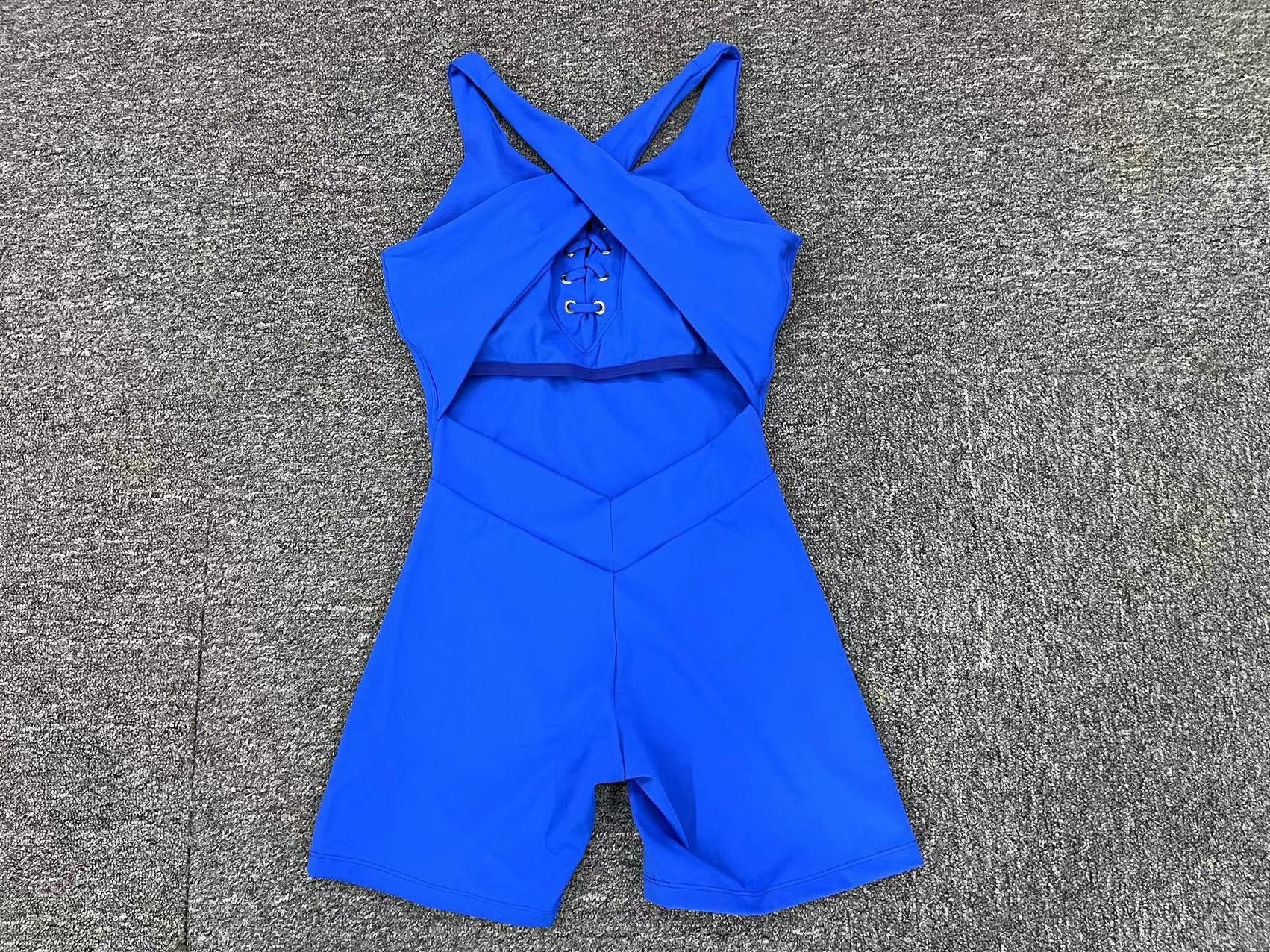 Tight Breathable Backless Sexy Quick-Drying Jumpsuit  QS20720