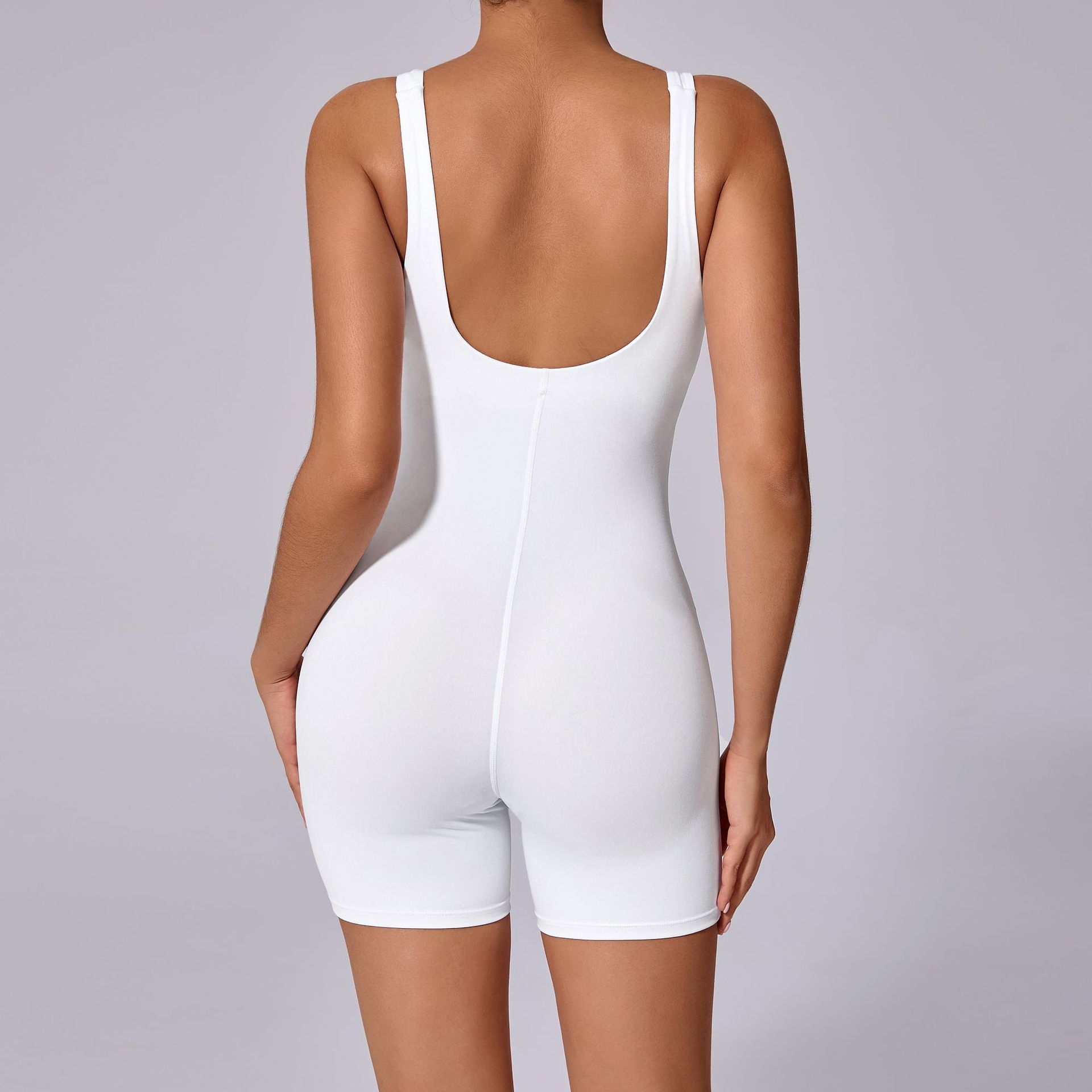 Quick Dry Breathable Backless Jumpsuits  QS18293