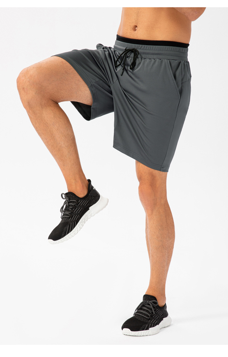 Men Sports Quick Drying Short With Two Waistband 21413