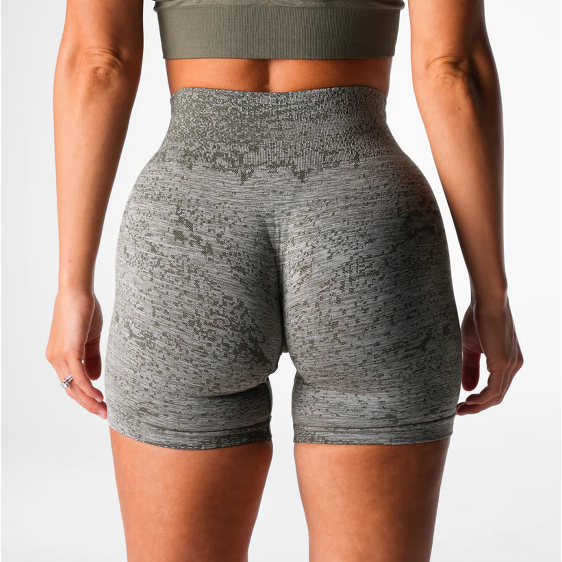 seamless Butt-lifting short 8186D