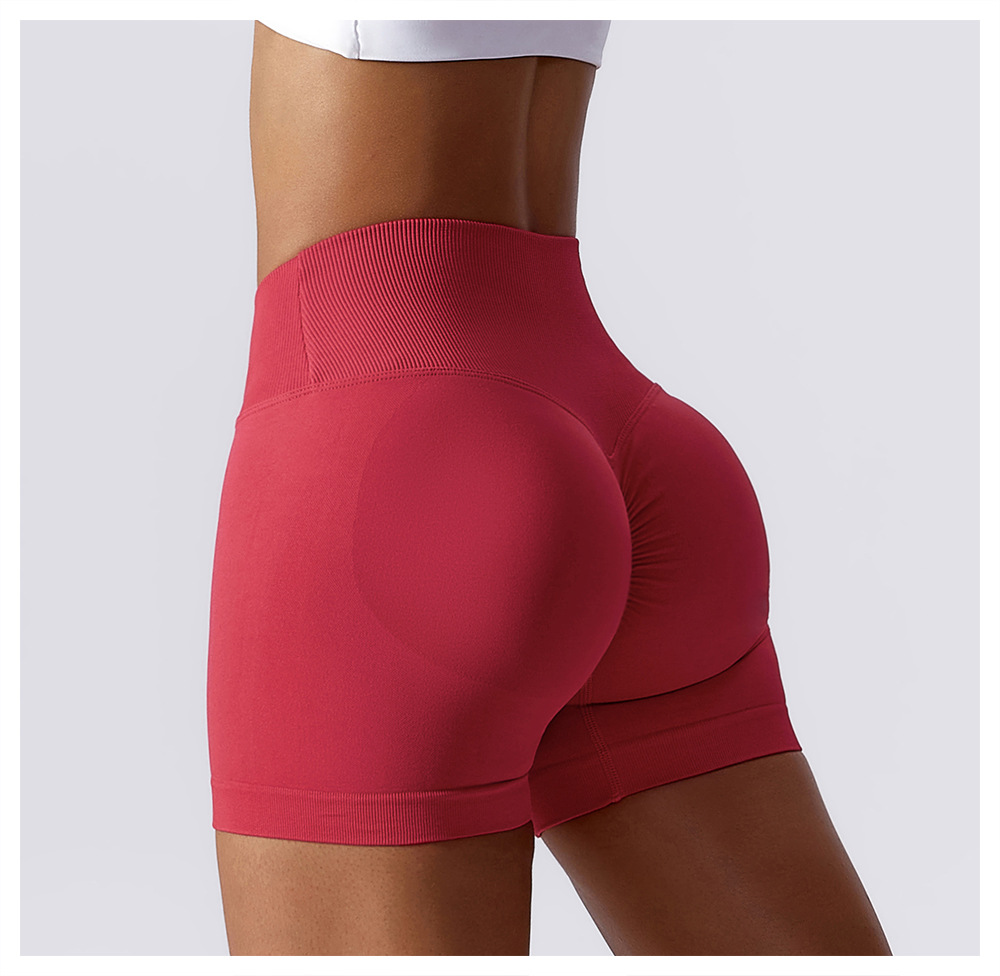 Scrunch Seamless V-Cut Yoga Shorts 4596