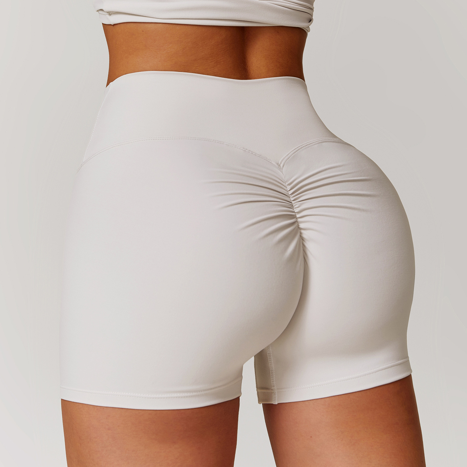 Soft Fabric Scrunch Yoga Shorts