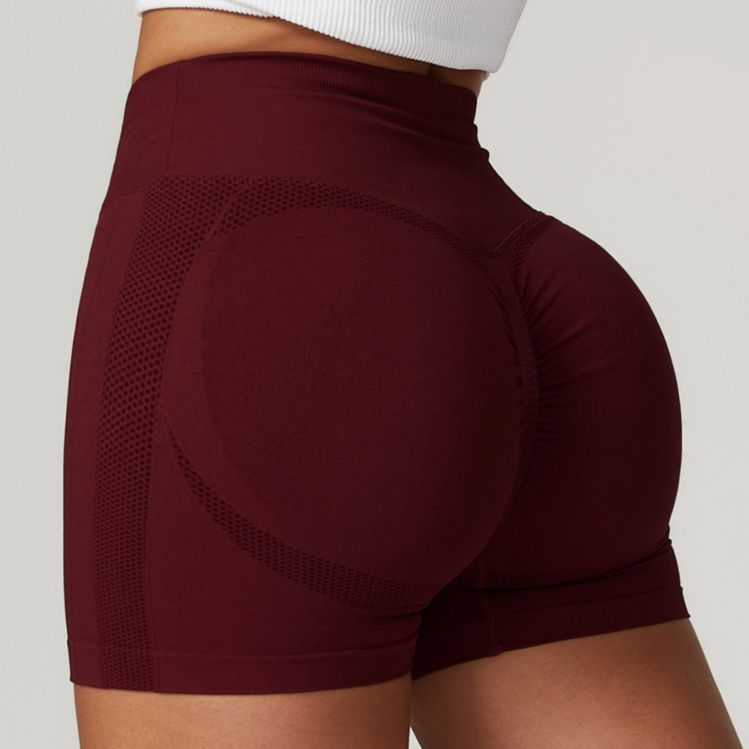 Scrunch Seamless Butt-Contour Yoga Shorts 7648