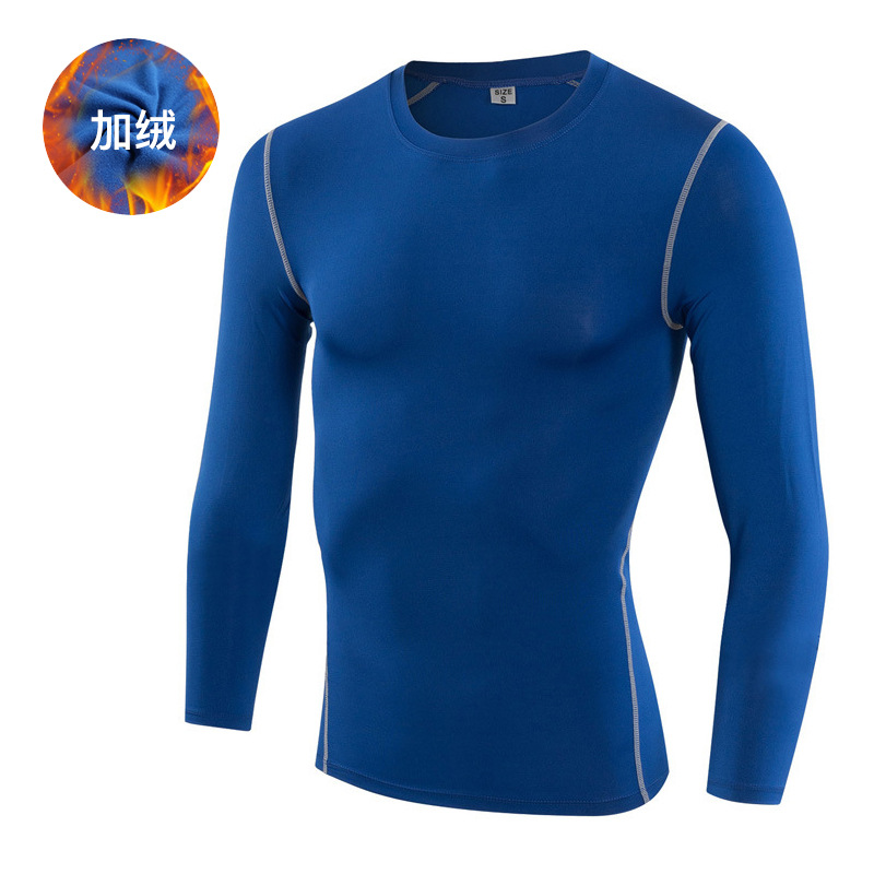 Men's PRO Velvet Fitness Long Sleeve Shirt 1021