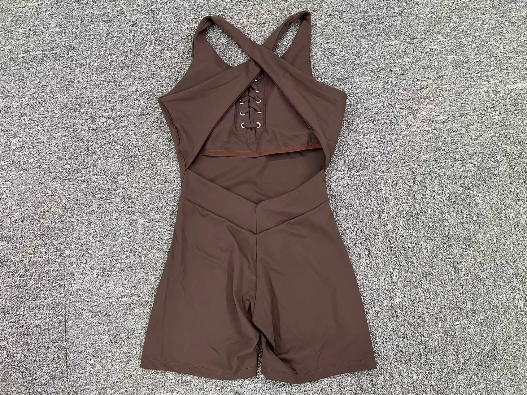 Tight Breathable Backless Sexy Quick-Drying Jumpsuit  QS20720