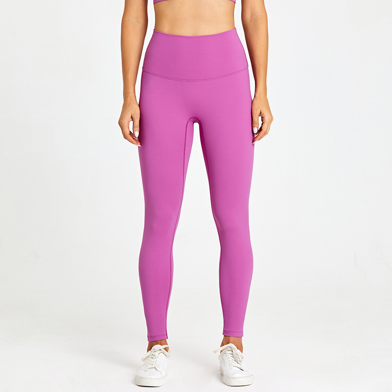 Coloful Women's No Embarrassing Lines High Waist Hip Lifting Leggings SKL-LQ2186