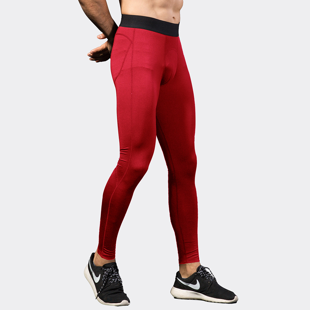 Men's Fitness Training Mesh Splicing Pants 1040