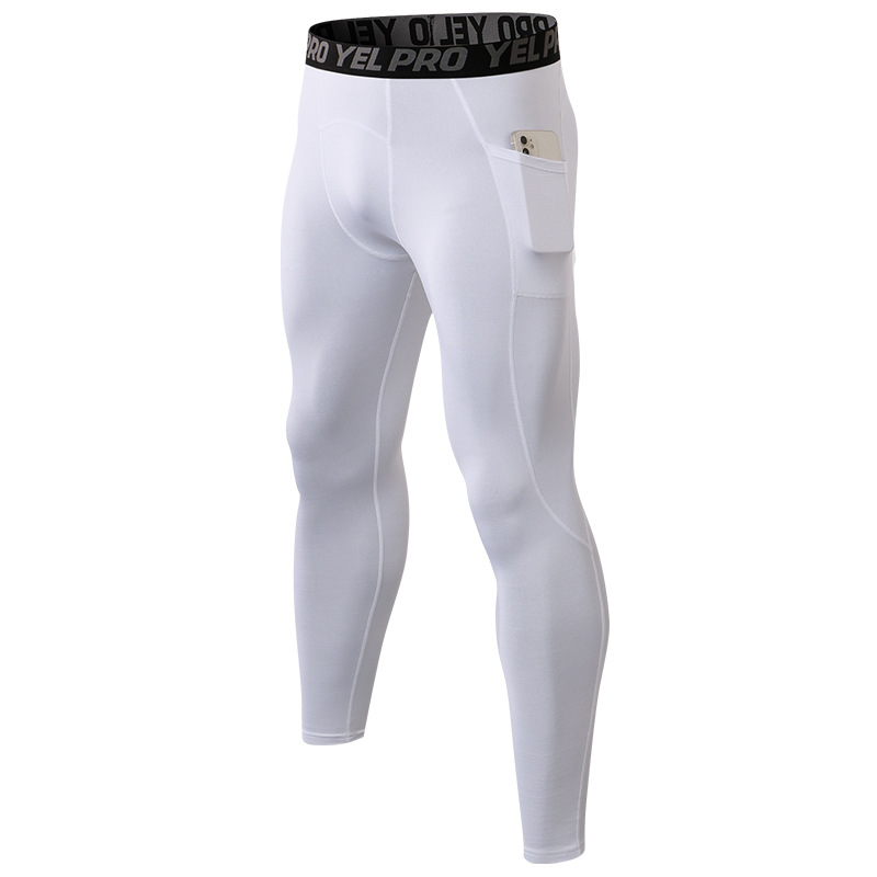 Men's Fitness Pants With Fleece Training Pants 11326