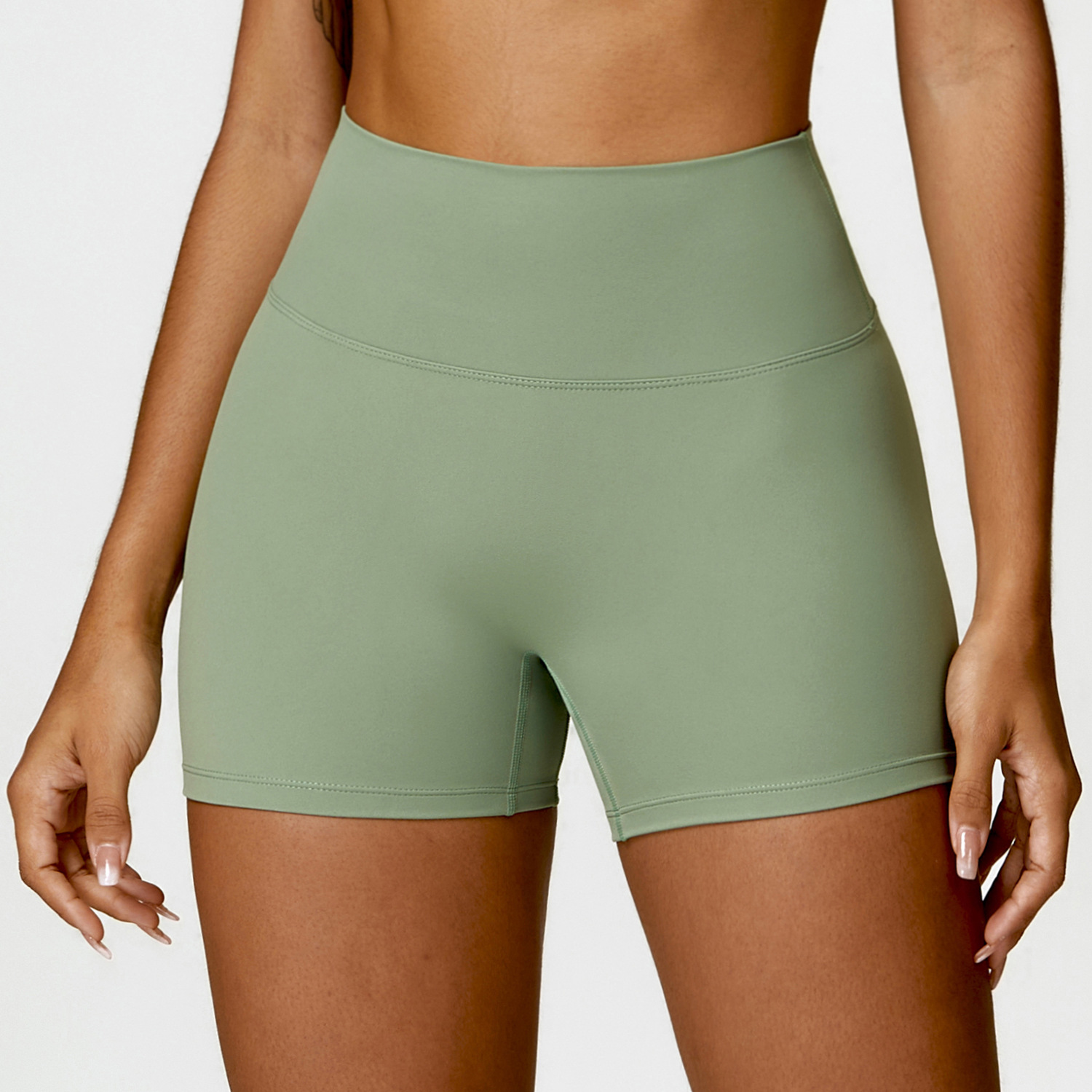 Soft Fabric Scrunch Yoga Shorts