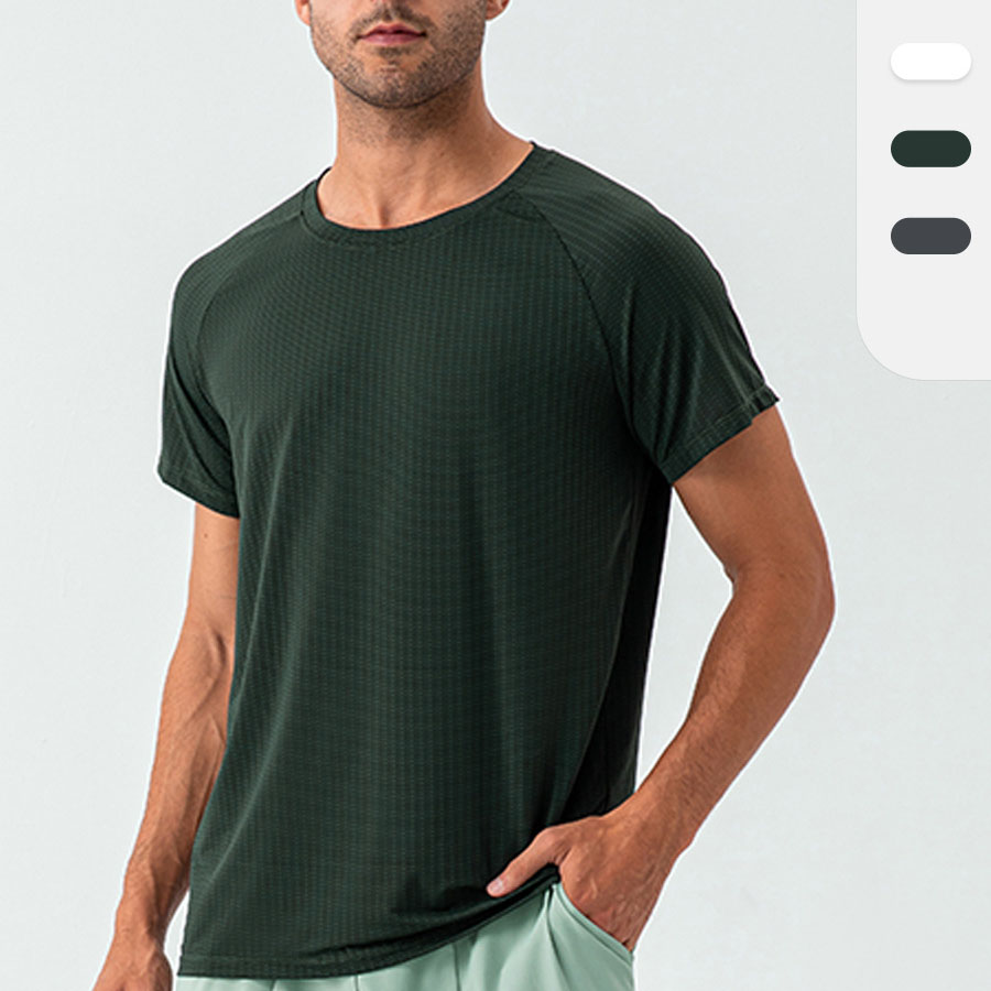 Mesh Fabric Men Sports Tshirt  31224