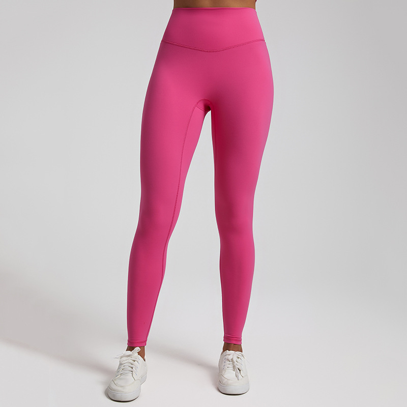 Coloful Women's No Embarrassing Lines High Waist Hip Lifting Leggings SKL-LQ4033