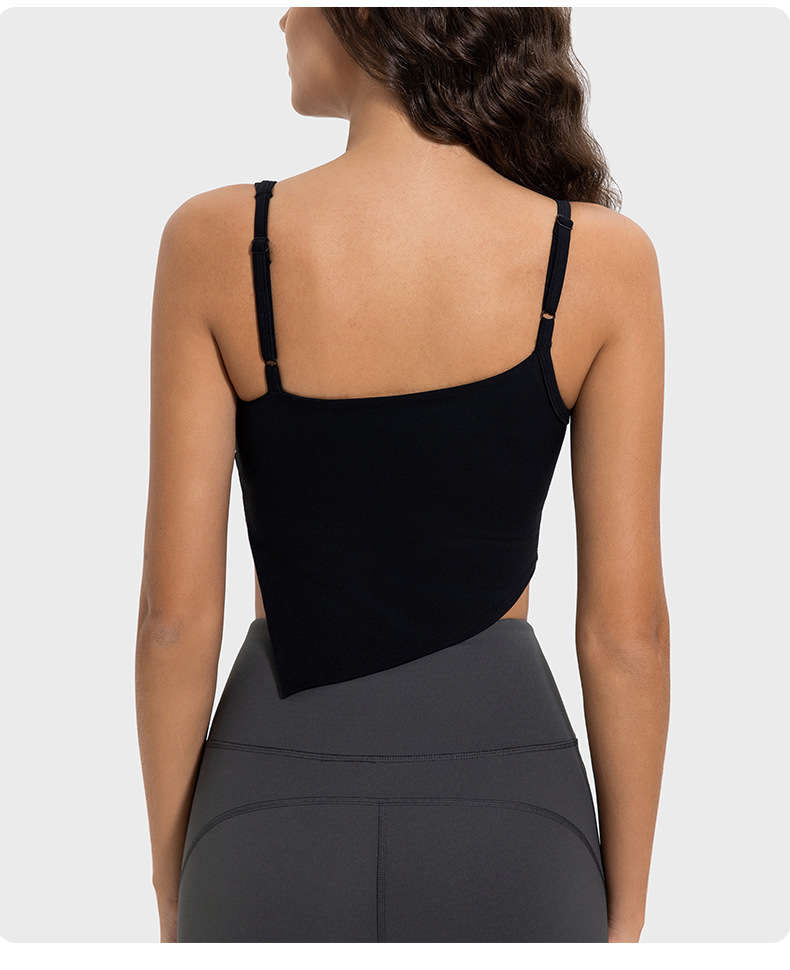 Nude Backless Sexy Yoga Tank Top DSS116