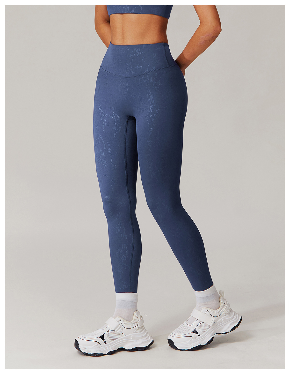 Hot Stamping Soft Fabric Yoga Leggings