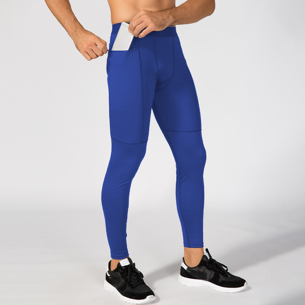 Men's Fitness Pants With Zipper Pocket 1070